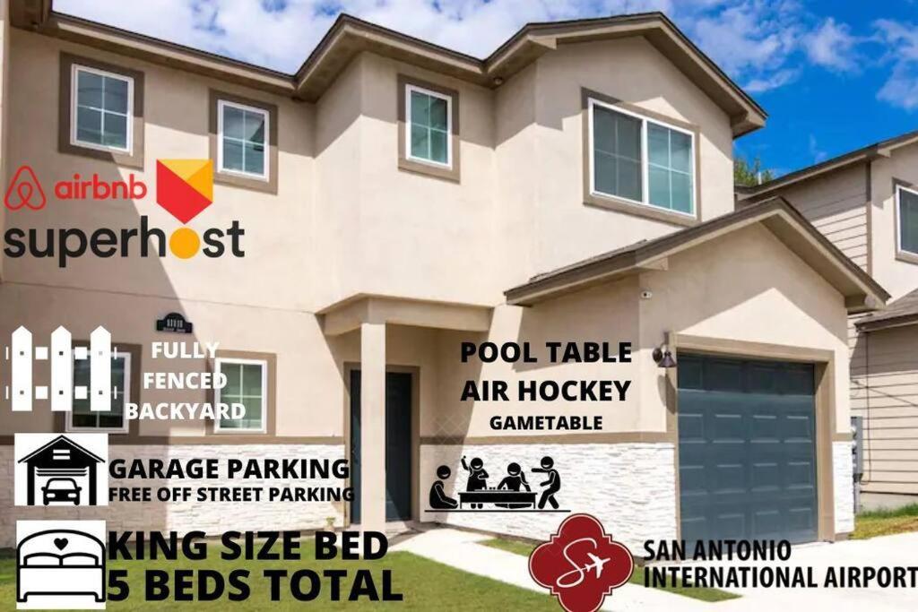 Castel Hills 3br 3ba W Private Hot Tub, 3k Arcade Games & Private Garage- 5mins To The Airport Ferienhaus
